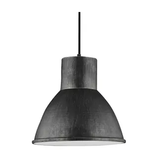 Division Street One Light Pendant, Stardust