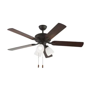 Linden 52" LED 3 Ceiling Fan, Bronze